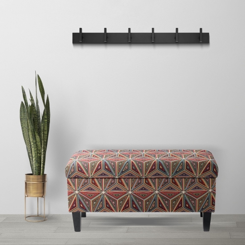 Moderne schwarze Garderobe für den Hausflur