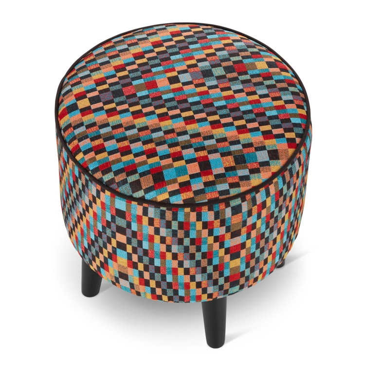 bunte Sessel-Fußstütze