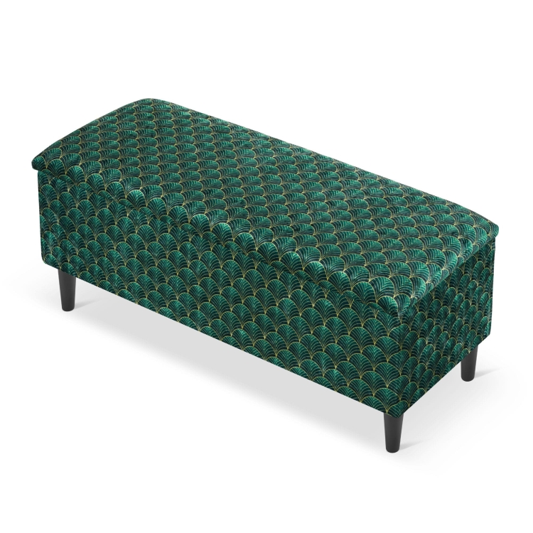 grüner Sitzsack mit Staufach
