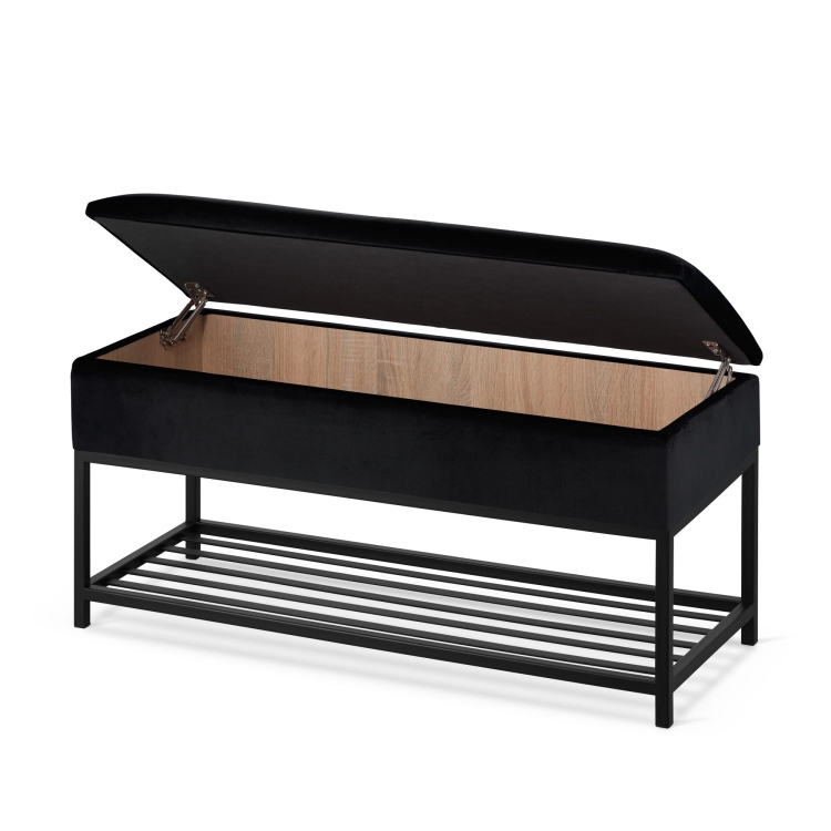 Schuhschrank mit Sitz und Kofferraum