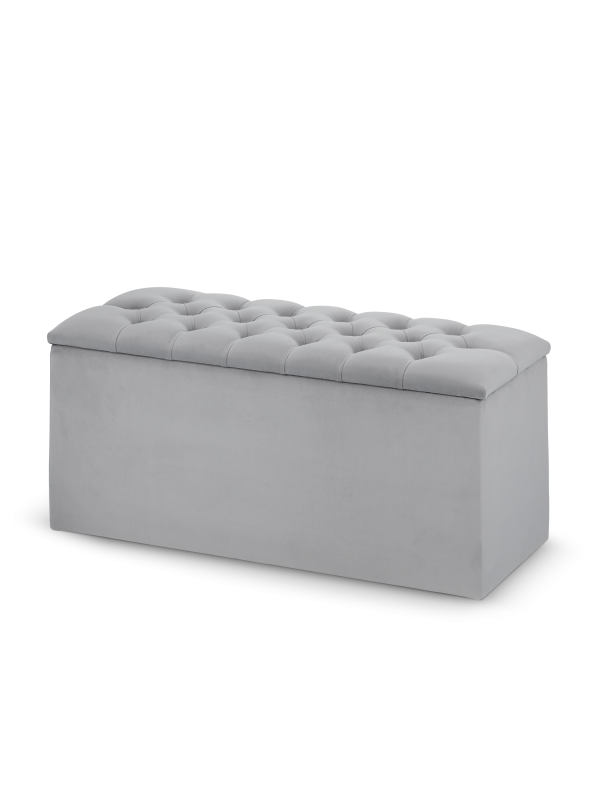 Steppsofa mit Stauraum, großer Kofferraum mit Sitz