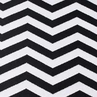 Schwarzer Zickzack - PLETIVA